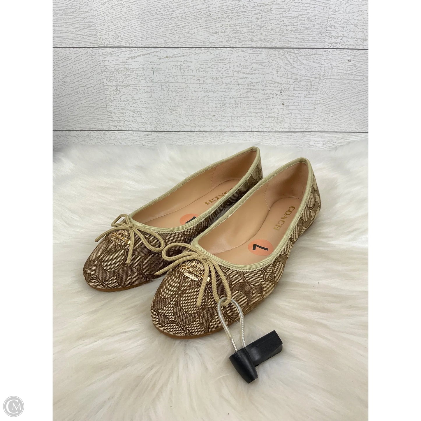 Shoes Designer By Coach In Brown, Size: 7