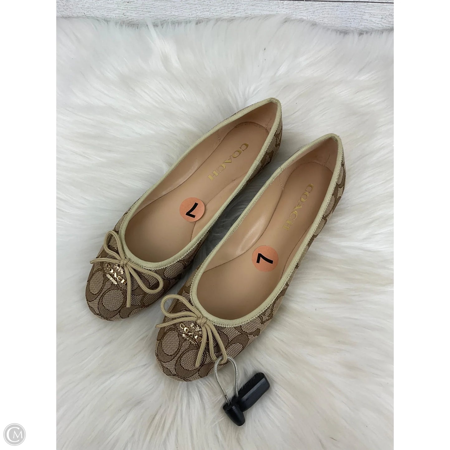 Shoes Designer By Coach In Brown, Size: 7