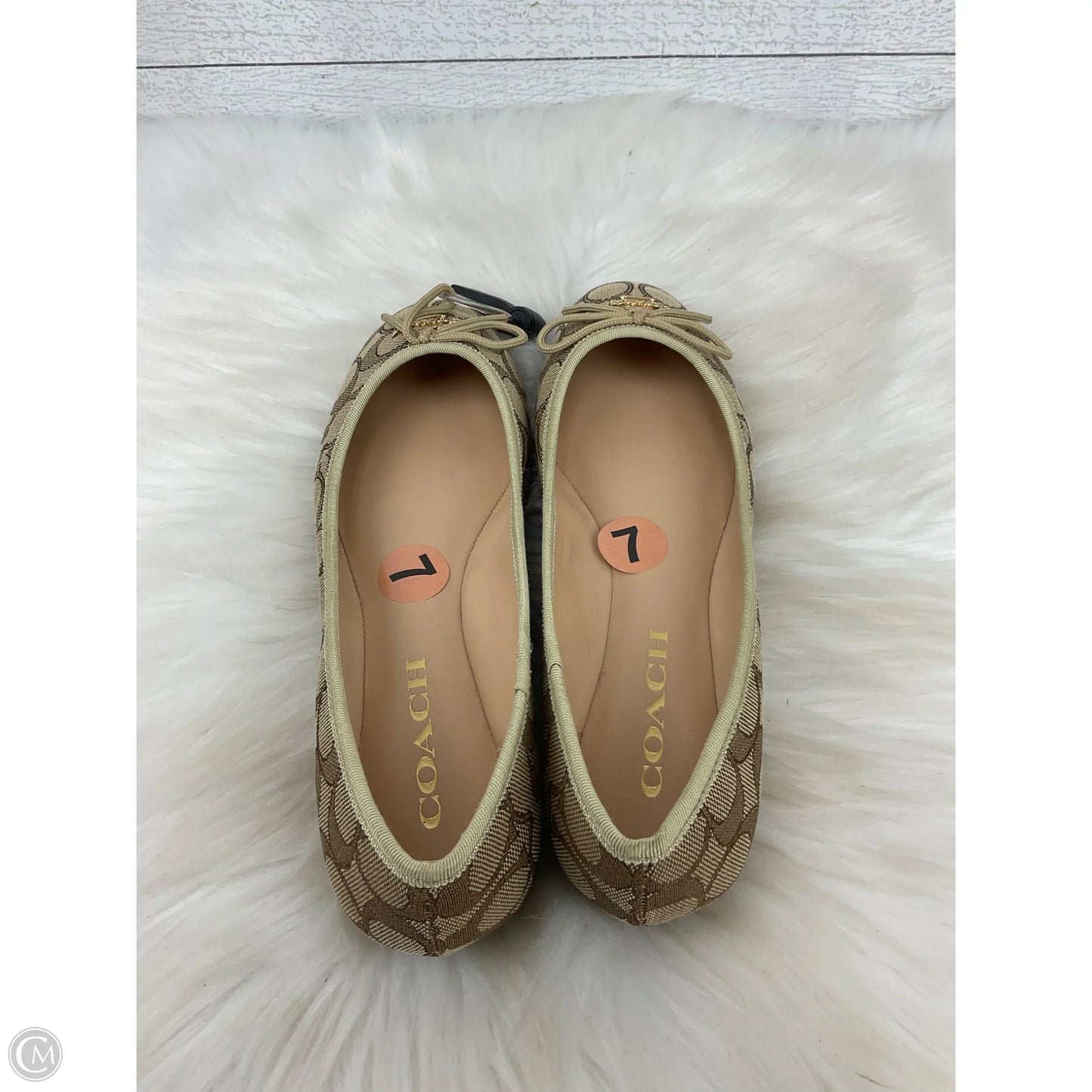 Shoes Designer By Coach In Brown, Size: 7
