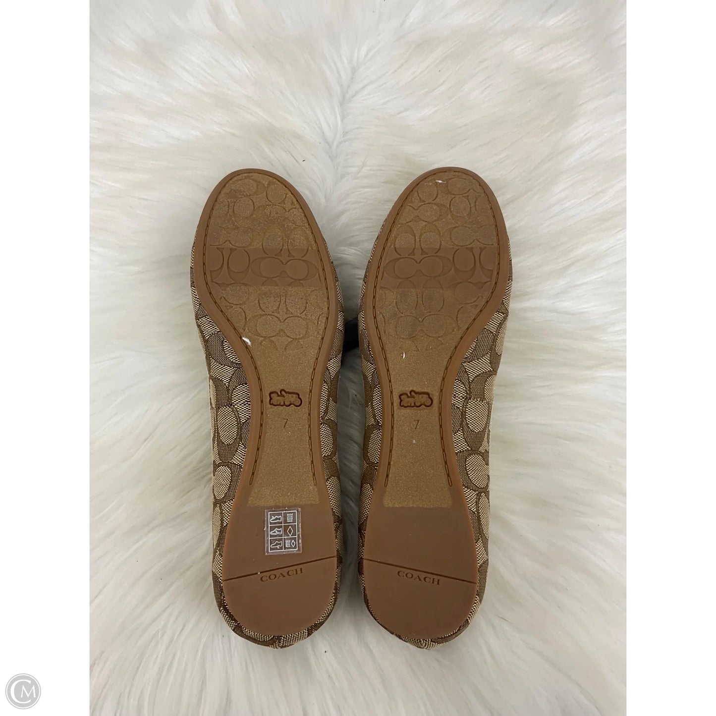 Shoes Designer By Coach In Brown, Size: 7