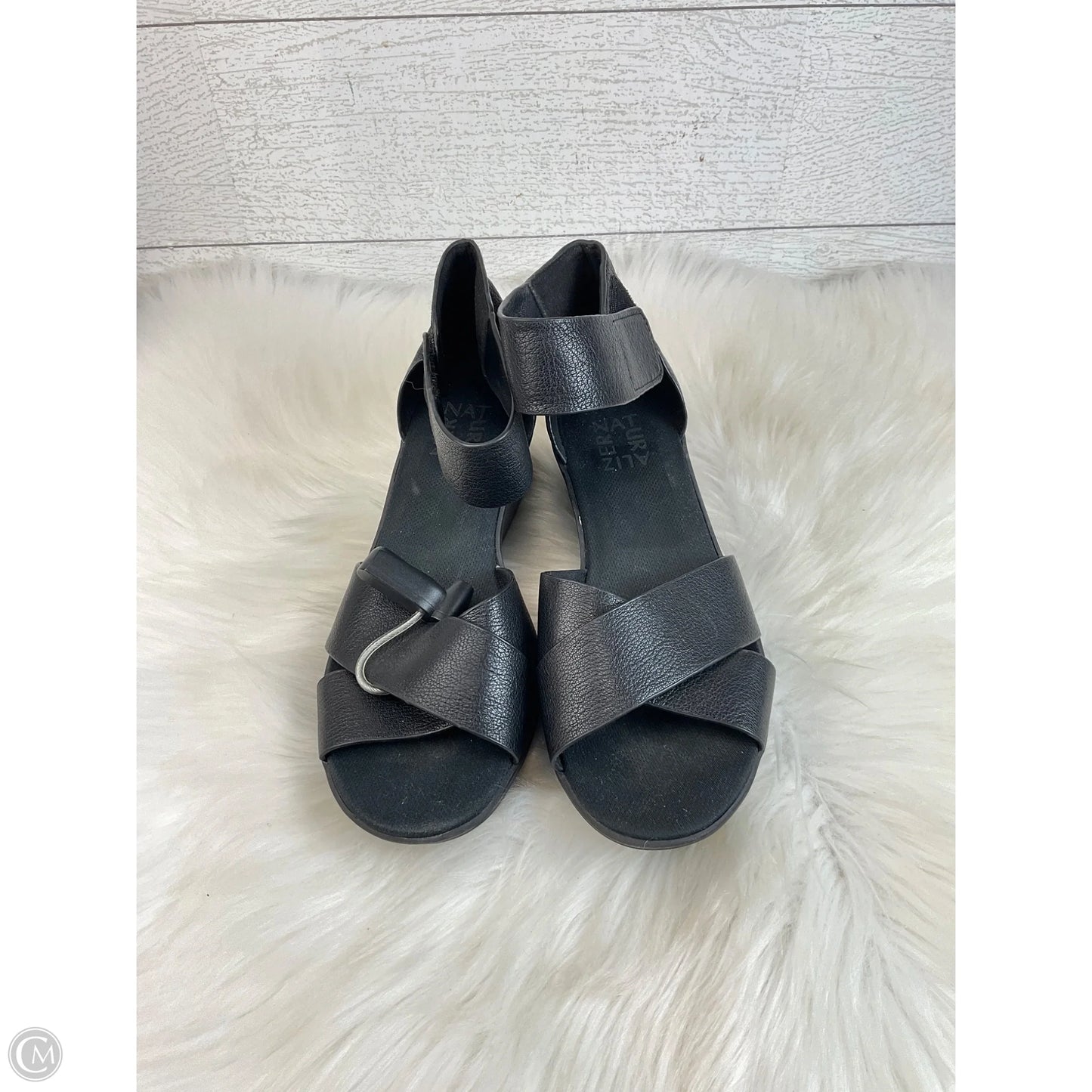 Sandals Heels Platform By Dr Scholls In Black, Size: 6.5