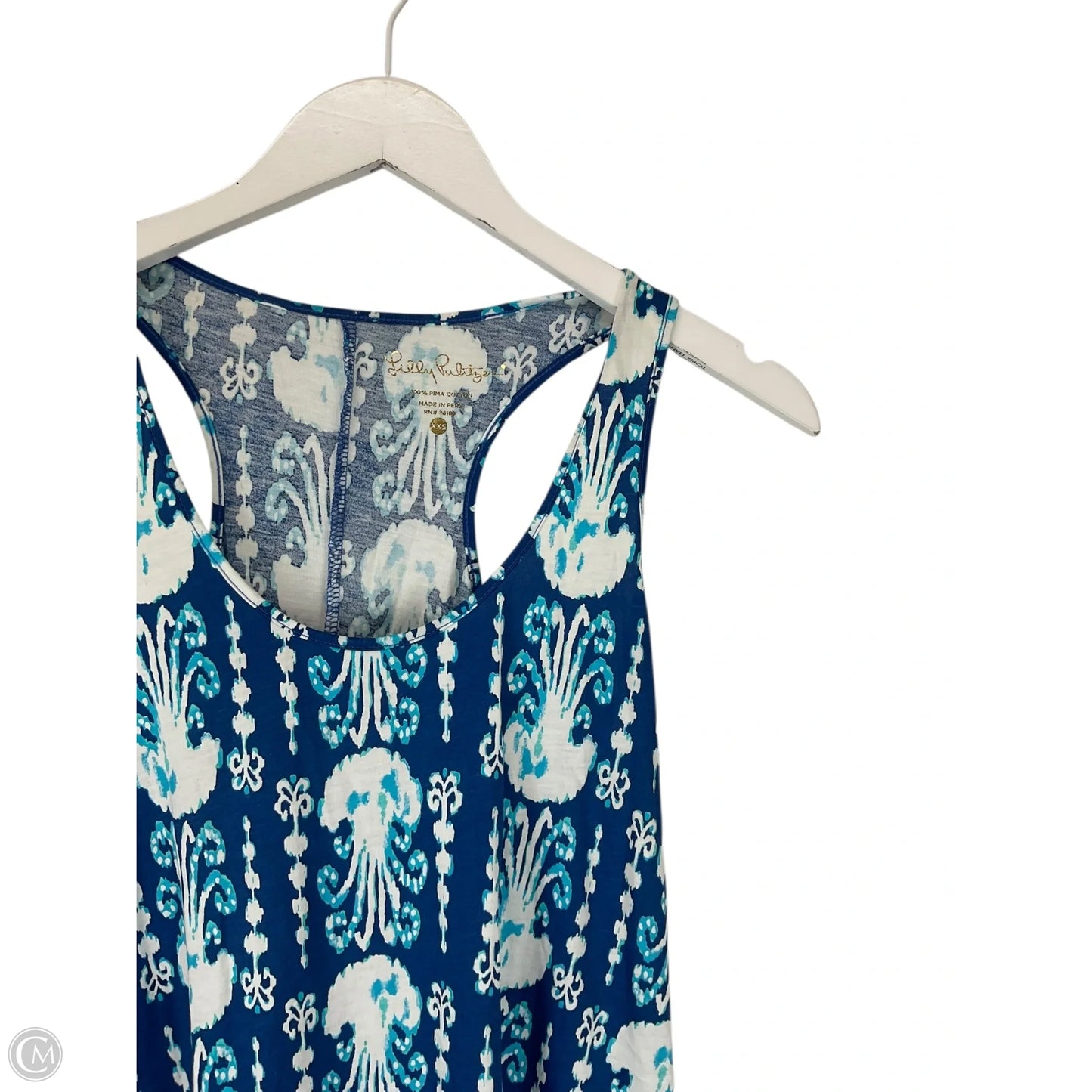 Dress Designer By Lilly Pulitzer In Blue, Size: Xxs