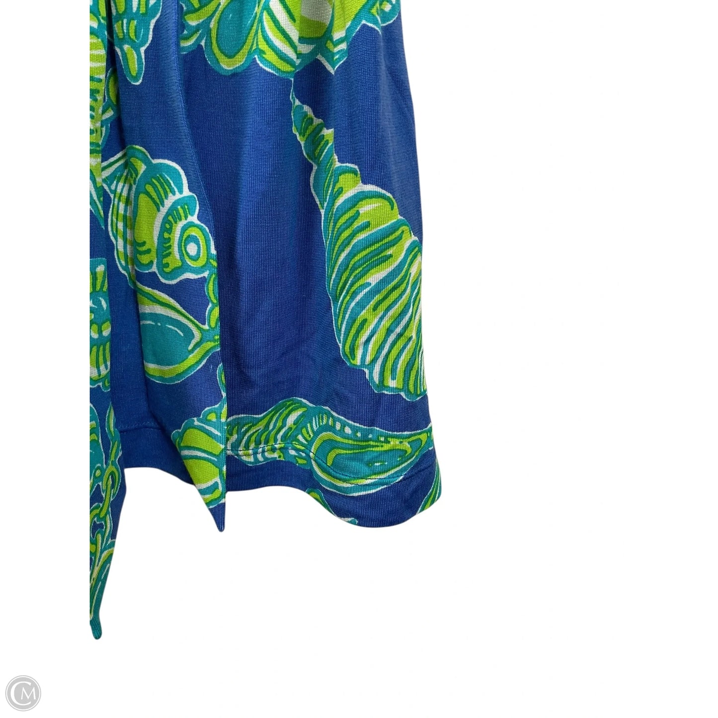 Dress Designer By Lilly Pulitzer In Blue & Green, Size: Xs