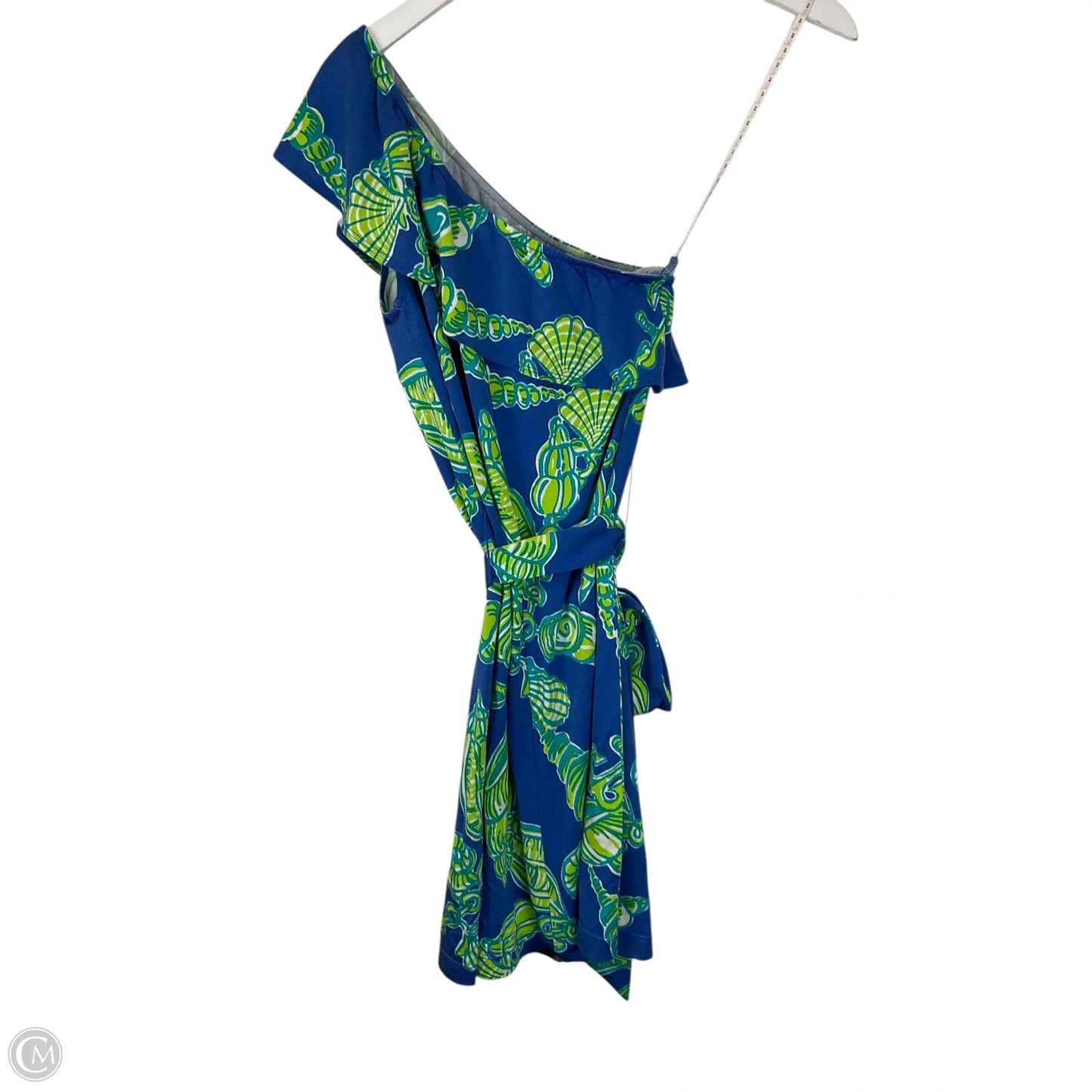 Dress Designer By Lilly Pulitzer In Blue & Green, Size: Xs