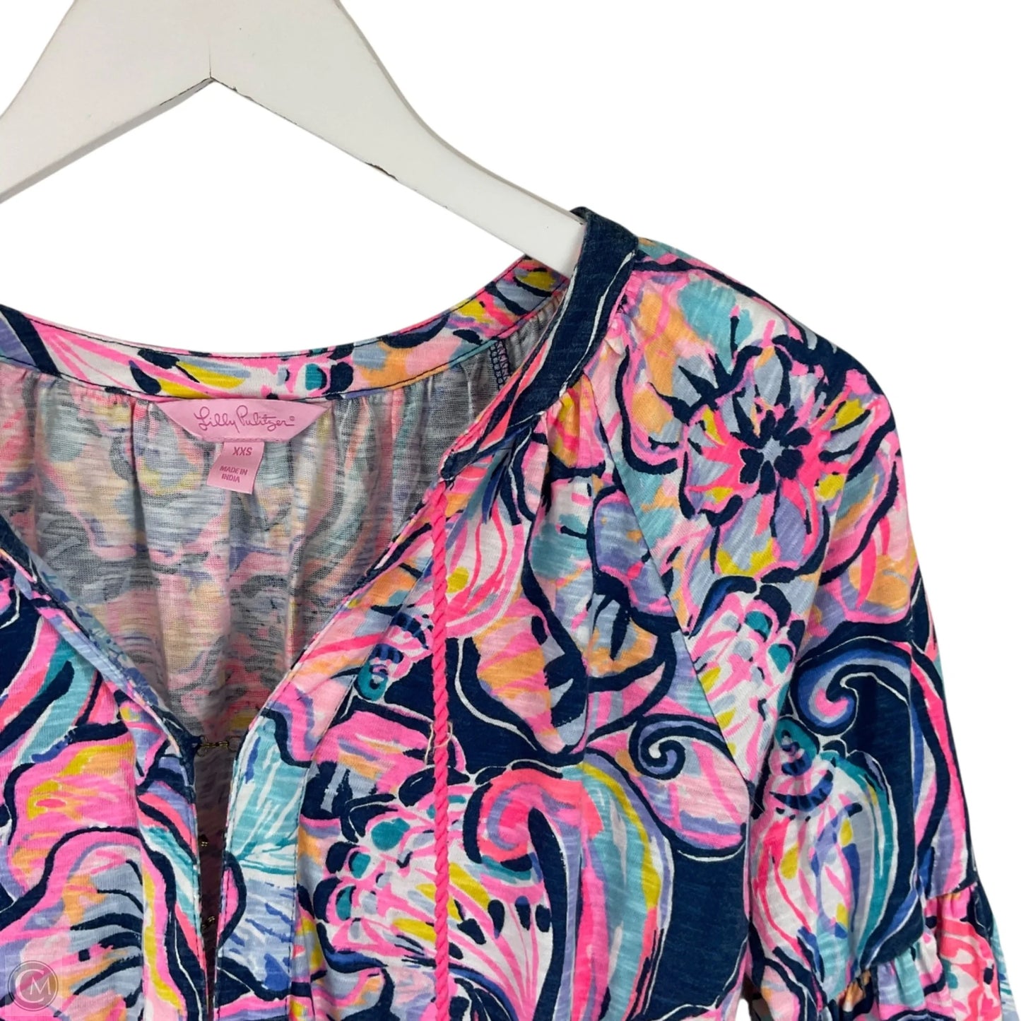 Romper Designer By Lilly Pulitzer In Blue, Size: Xxs