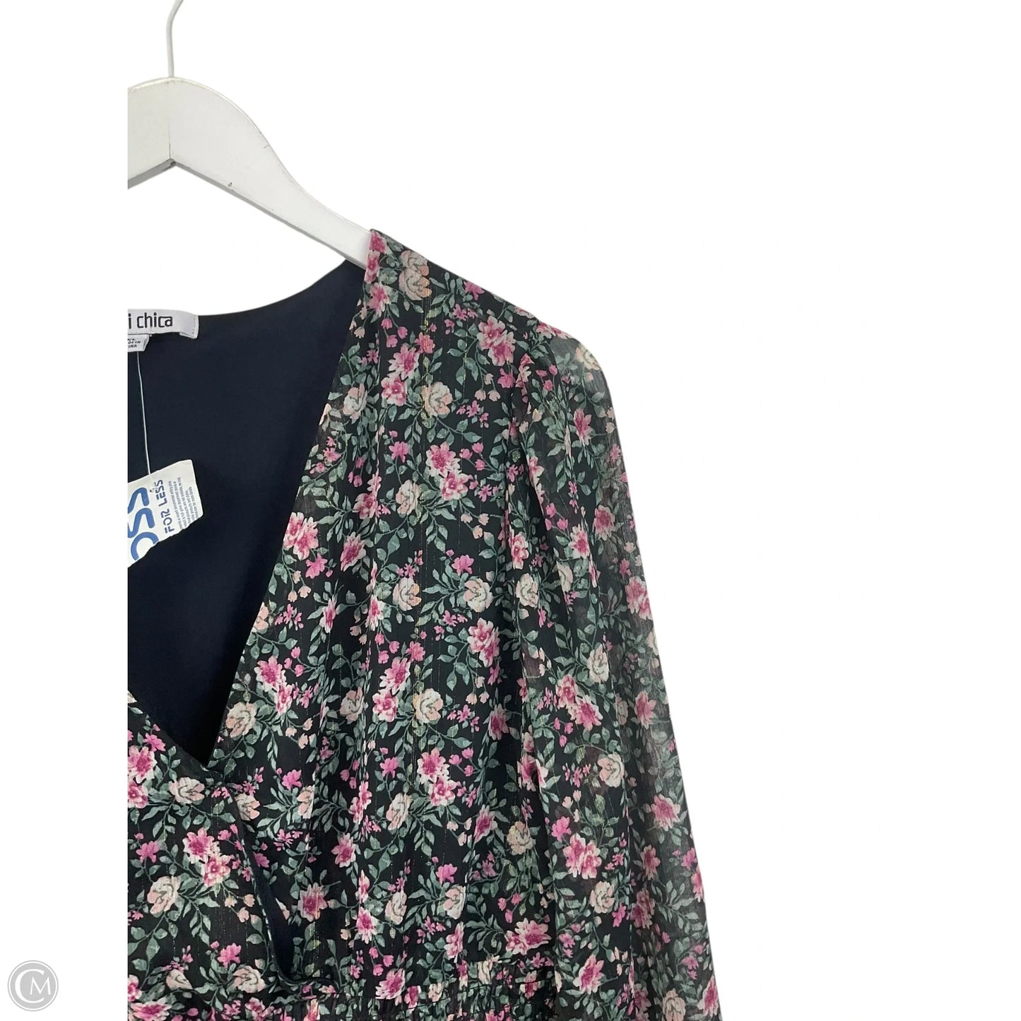 Dress Casual Short By Mimi Chica In Floral Print, Size: Xl