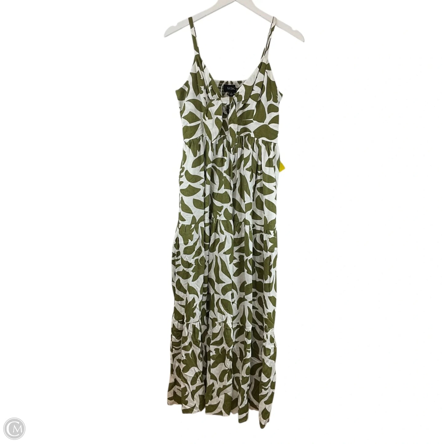 Dress Casual Maxi By Msk In Green, Size: S