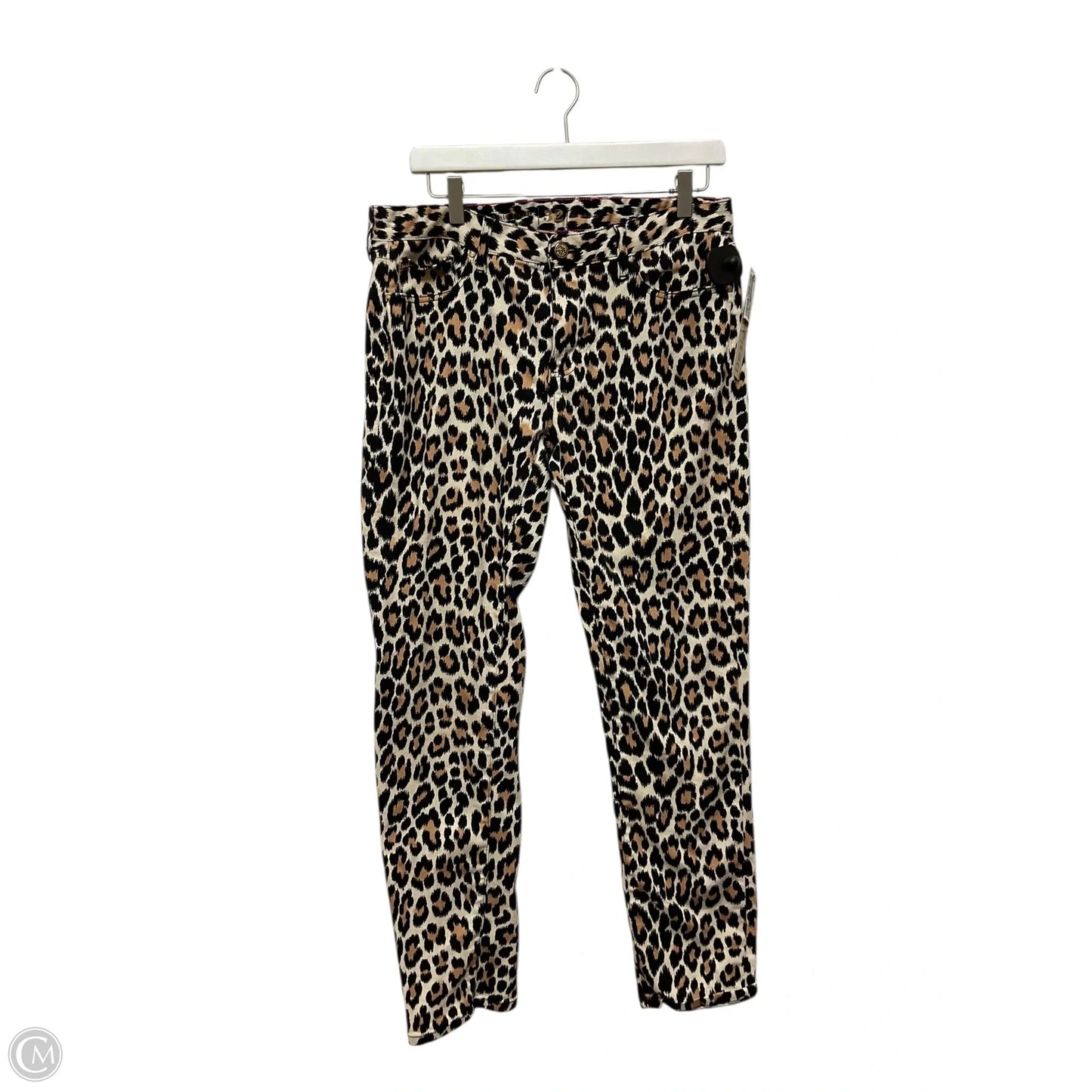 Pants Designer By Kate Spade In Animal Print, Size: 12