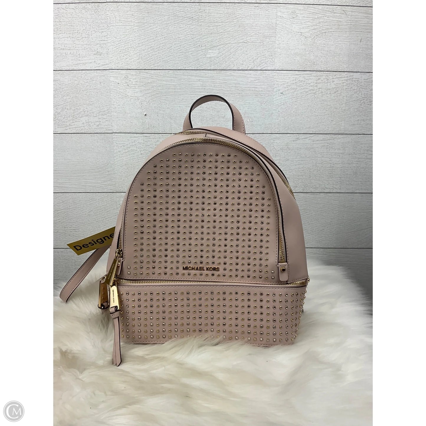 Backpack Designer By Michael Kors, Size: Medium