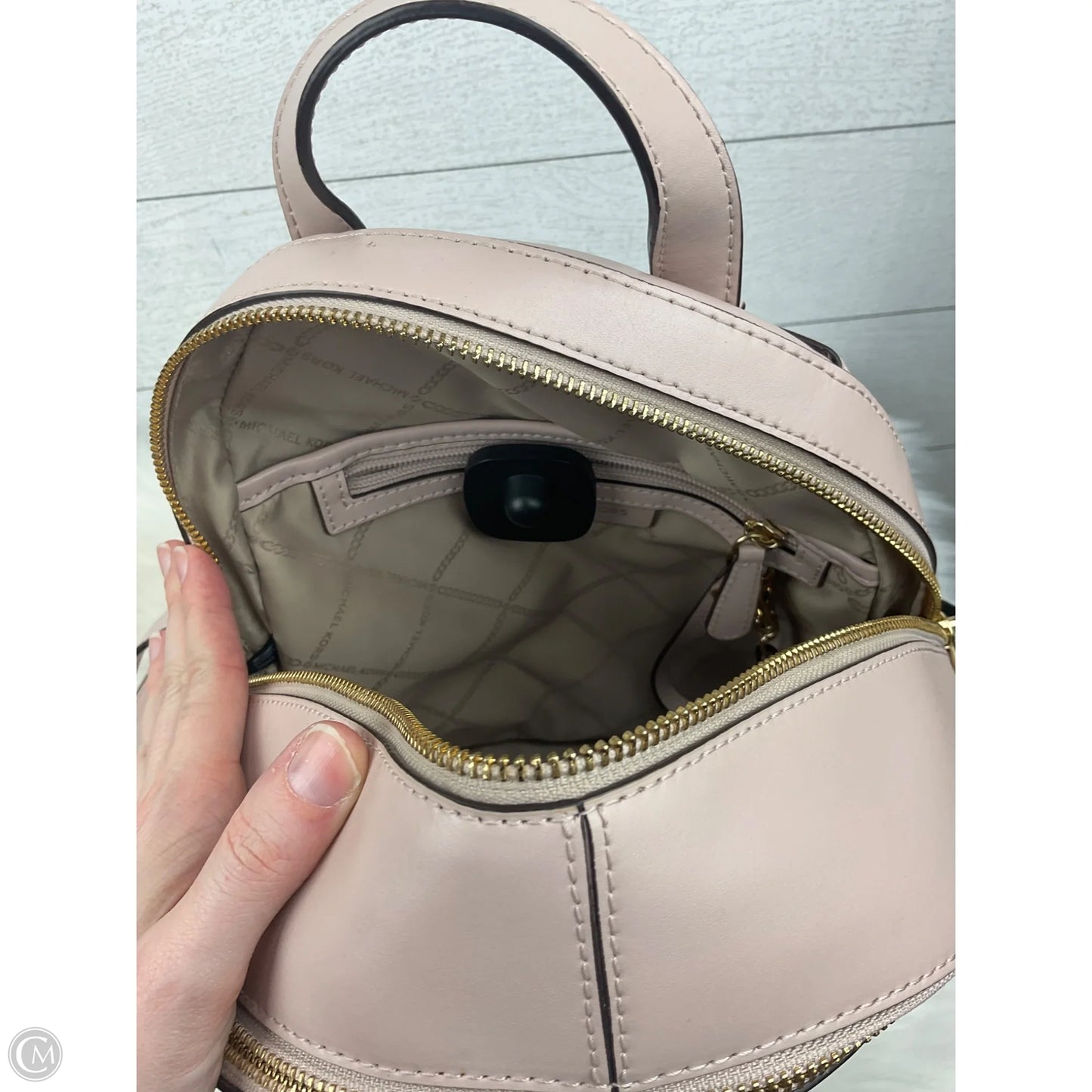 Backpack Designer By Michael Kors, Size: Medium