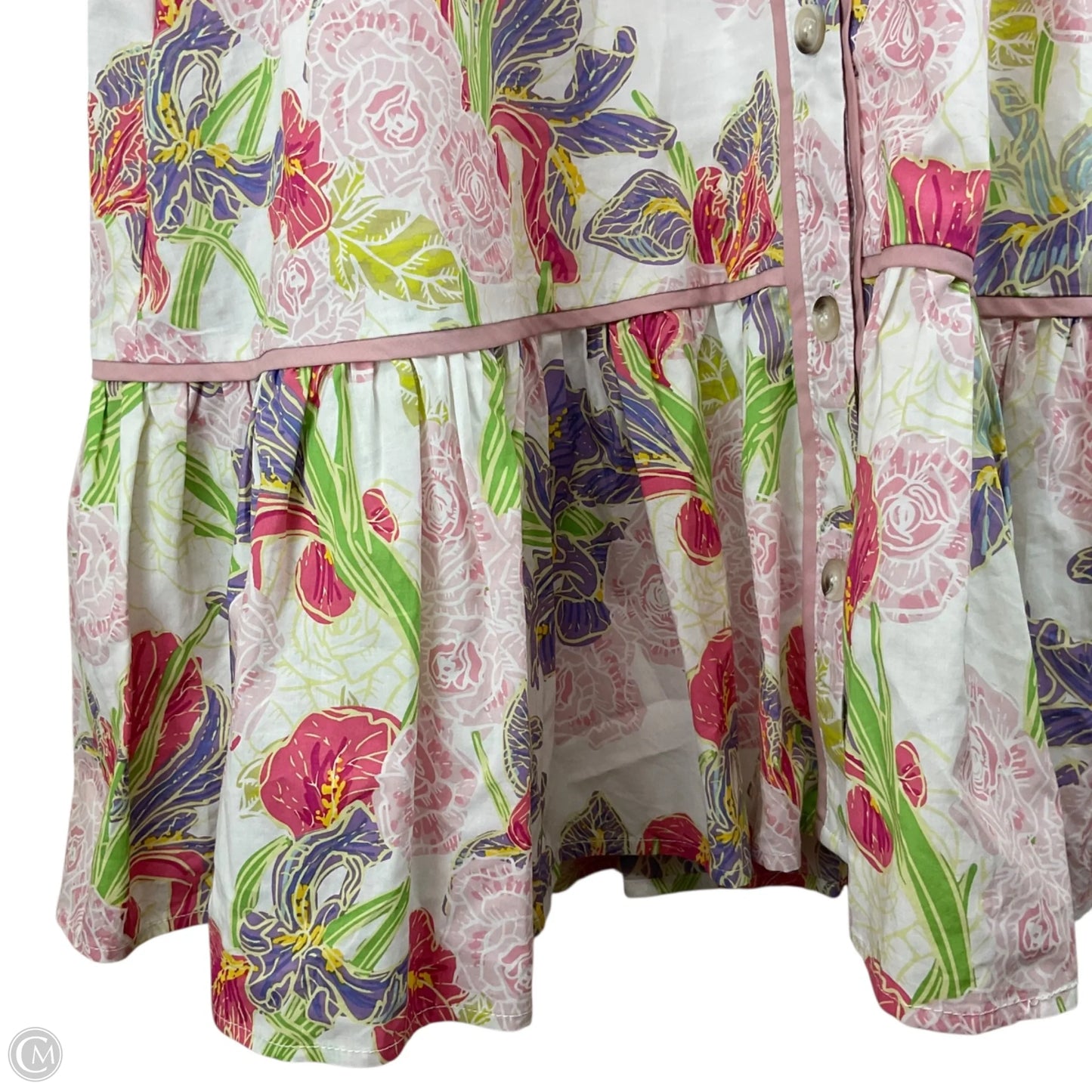 Dress Casual Short By Entro In Floral Print, Size: L