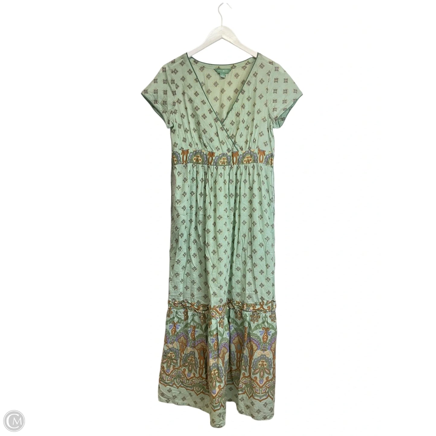 Dress Casual Maxi By April Carnell In Green, Size: Xs