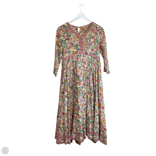 Dress Casual Maxi By April Carnell In Floral Print, Size: Xs