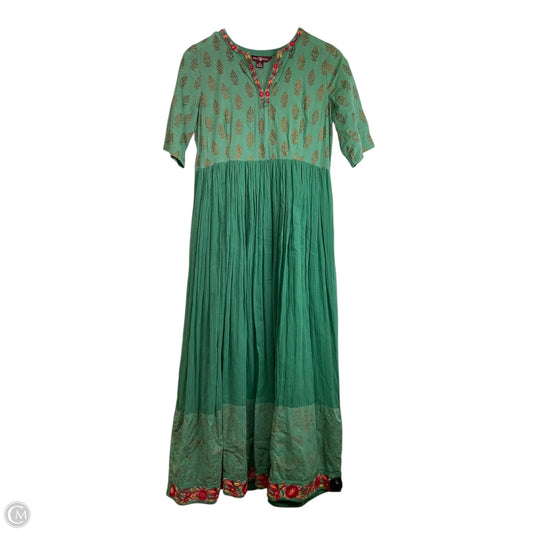 Dress Casual Maxi By April Carnell In Green, Size: Xs