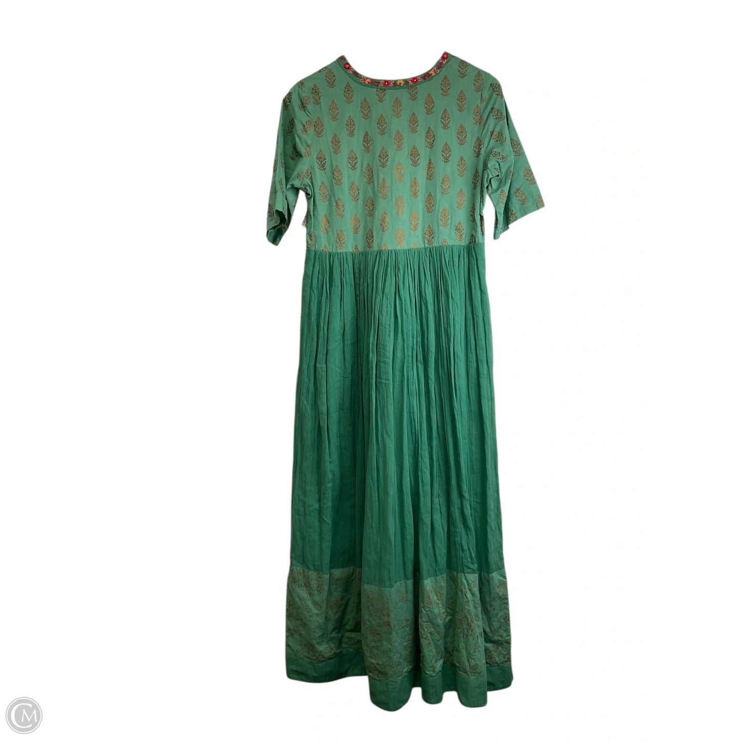 Dress Casual Maxi By April Carnell In Green, Size: Xs