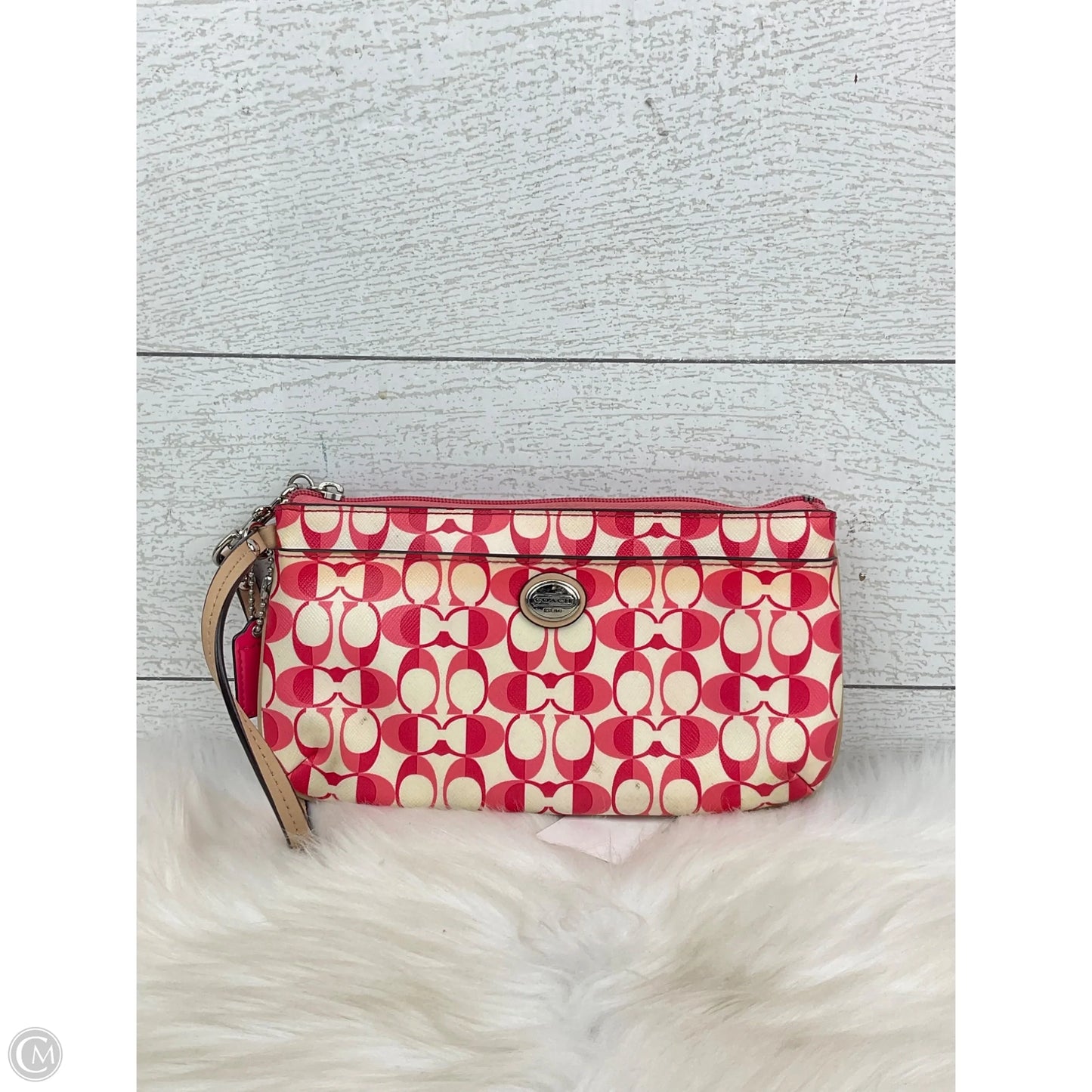 Wristlet Designer By Coach, Size: Medium