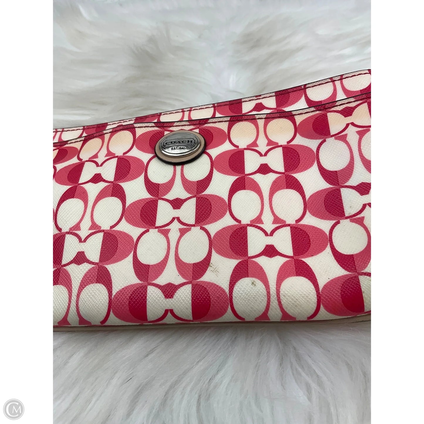 Wristlet Designer By Coach, Size: Medium