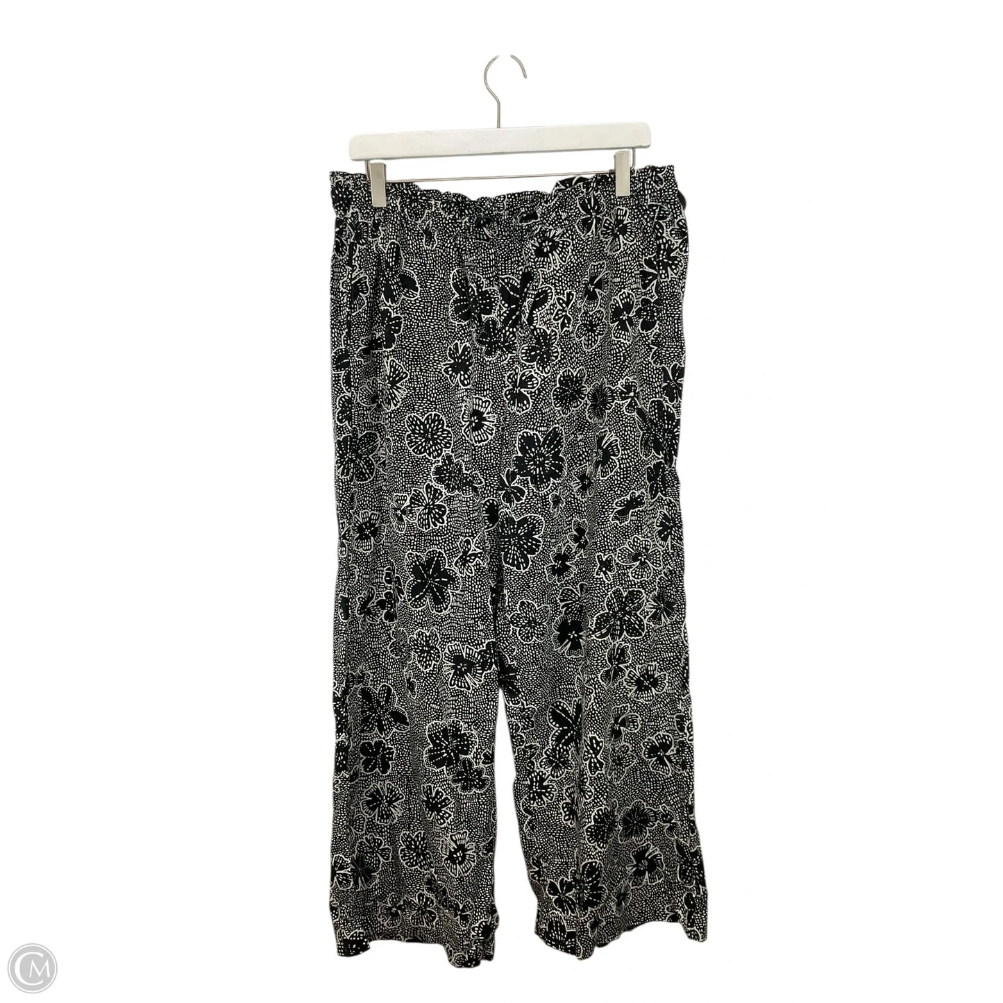 Pants Wide Leg By Sonoma In Black, Size: L