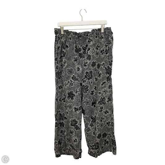 Pants Wide Leg By Sonoma In Black, Size: L