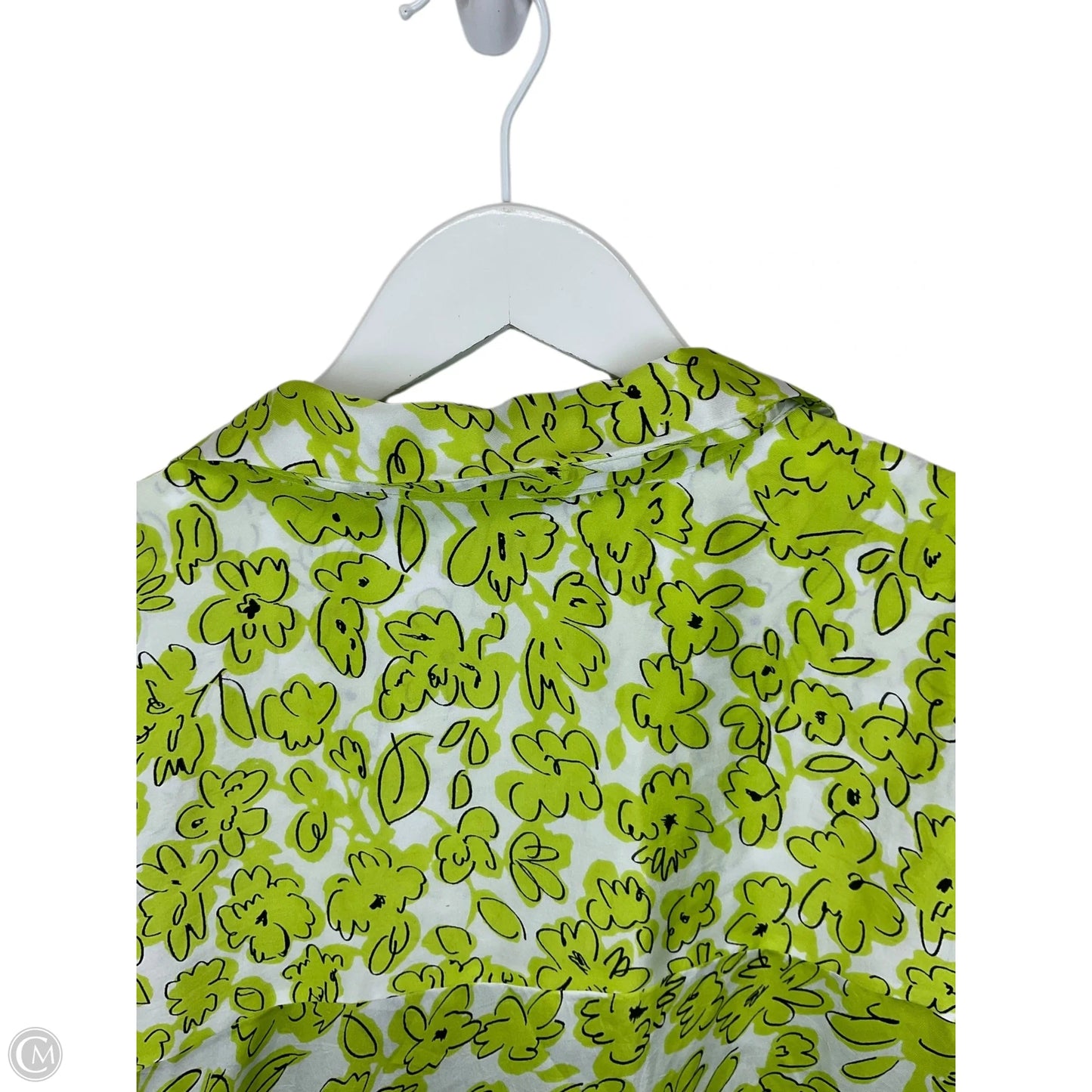 Top Short Sleeve By Alfani In Green, Size: Xl