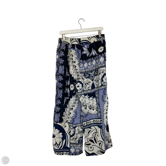 Pants Dress By Christian Siriano In Blue, Size: L