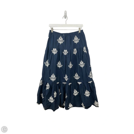 Skirt Maxi By Clothes Mentor In Navy, Size: M