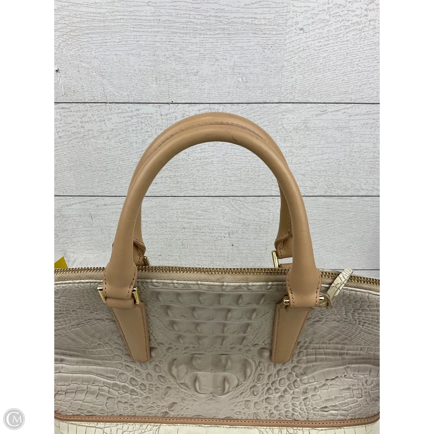 Handbag Designer By Brahmin, Size: Medium