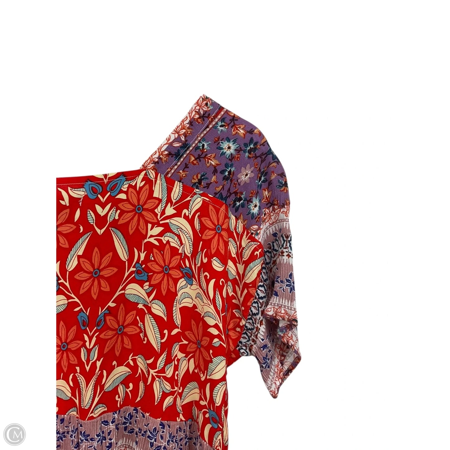 Top Short Sleeve By Coco And Carmen In Red, Size: S