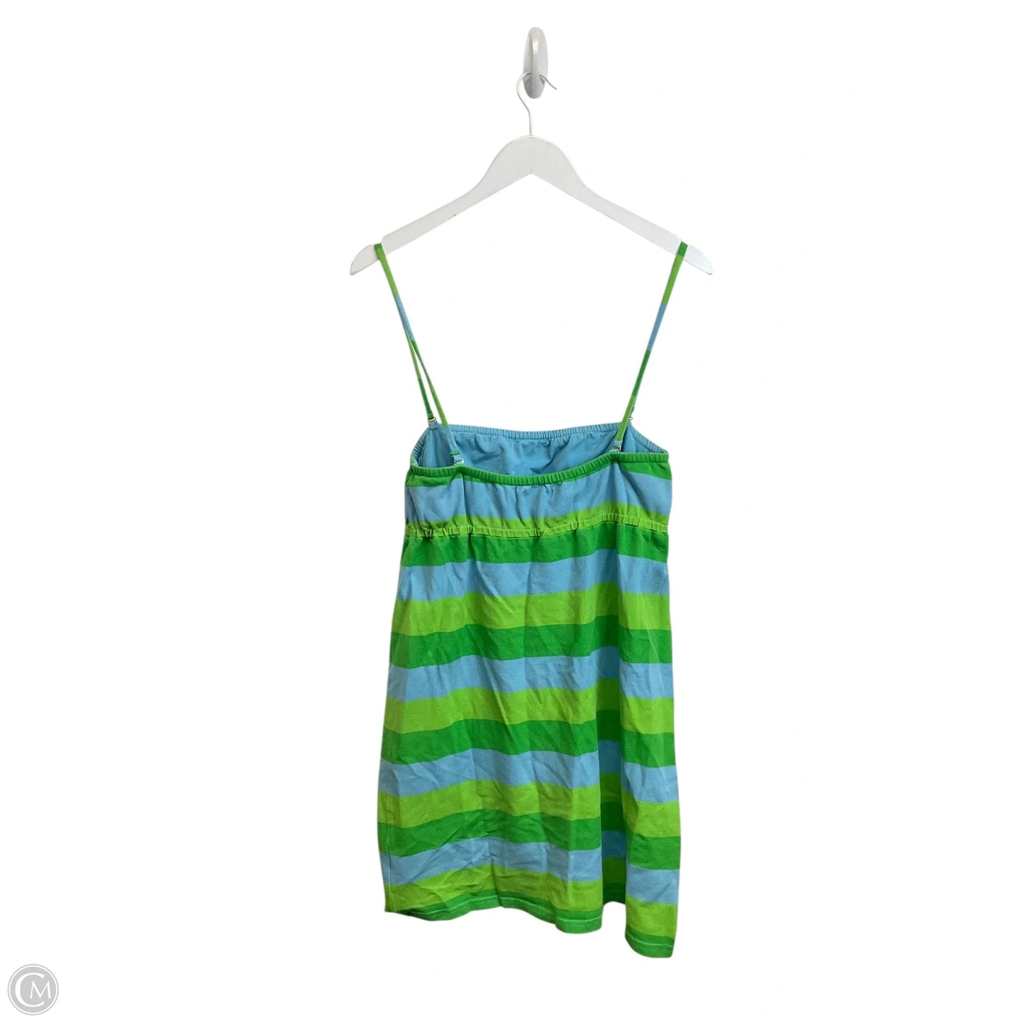 Dress Designer By Lilly Pulitzer In Blue & Green, Size: M