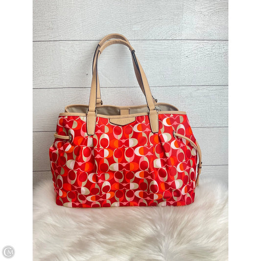 Handbag Designer By Coach, Size: Medium