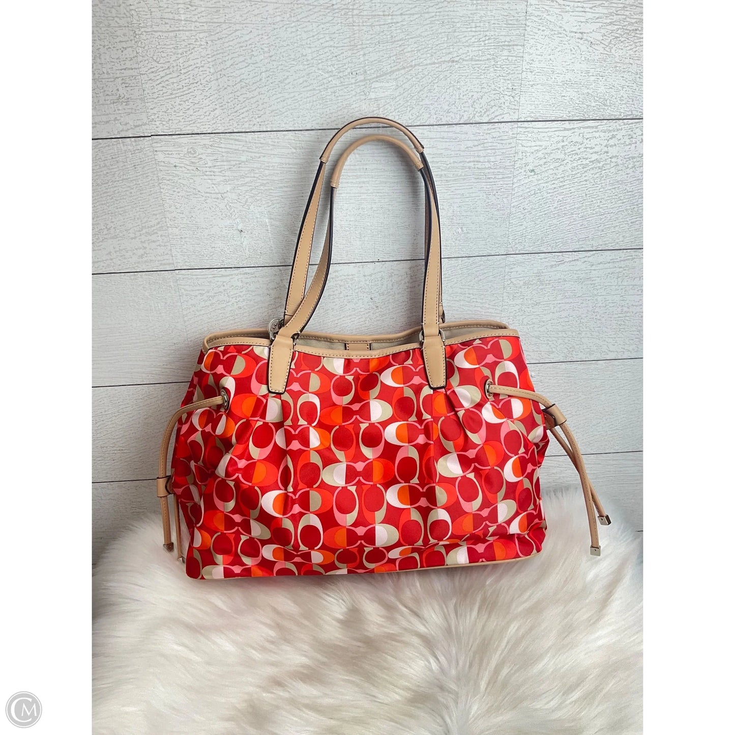 Handbag Designer By Coach, Size: Medium