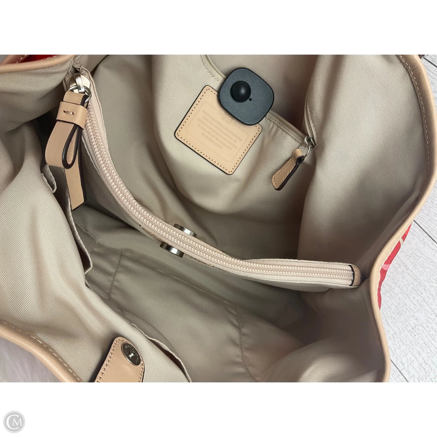 Handbag Designer By Coach, Size: Medium