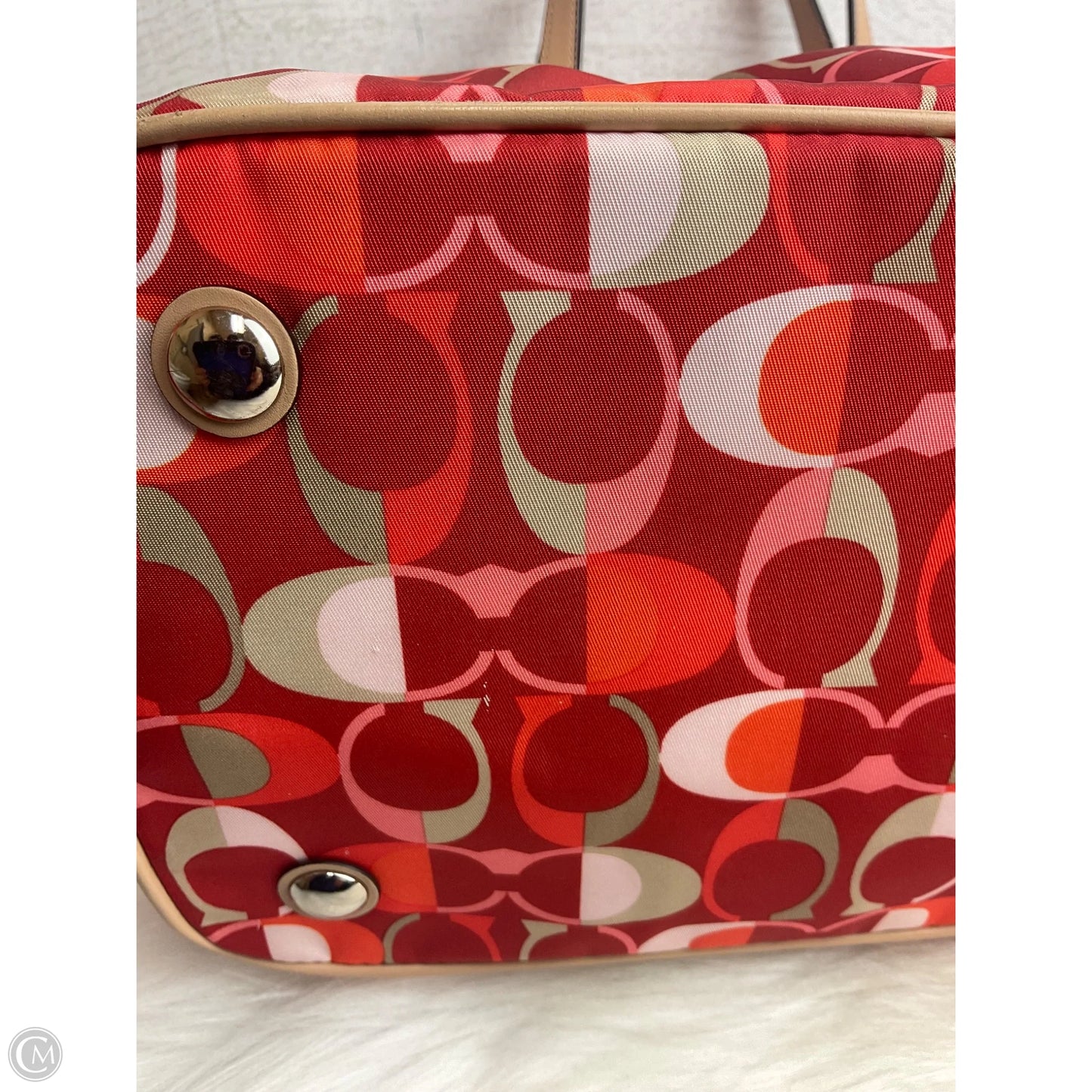 Handbag Designer By Coach, Size: Medium