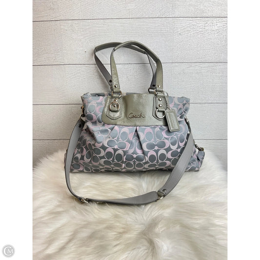 Handbag Designer By Coach, Size: Large