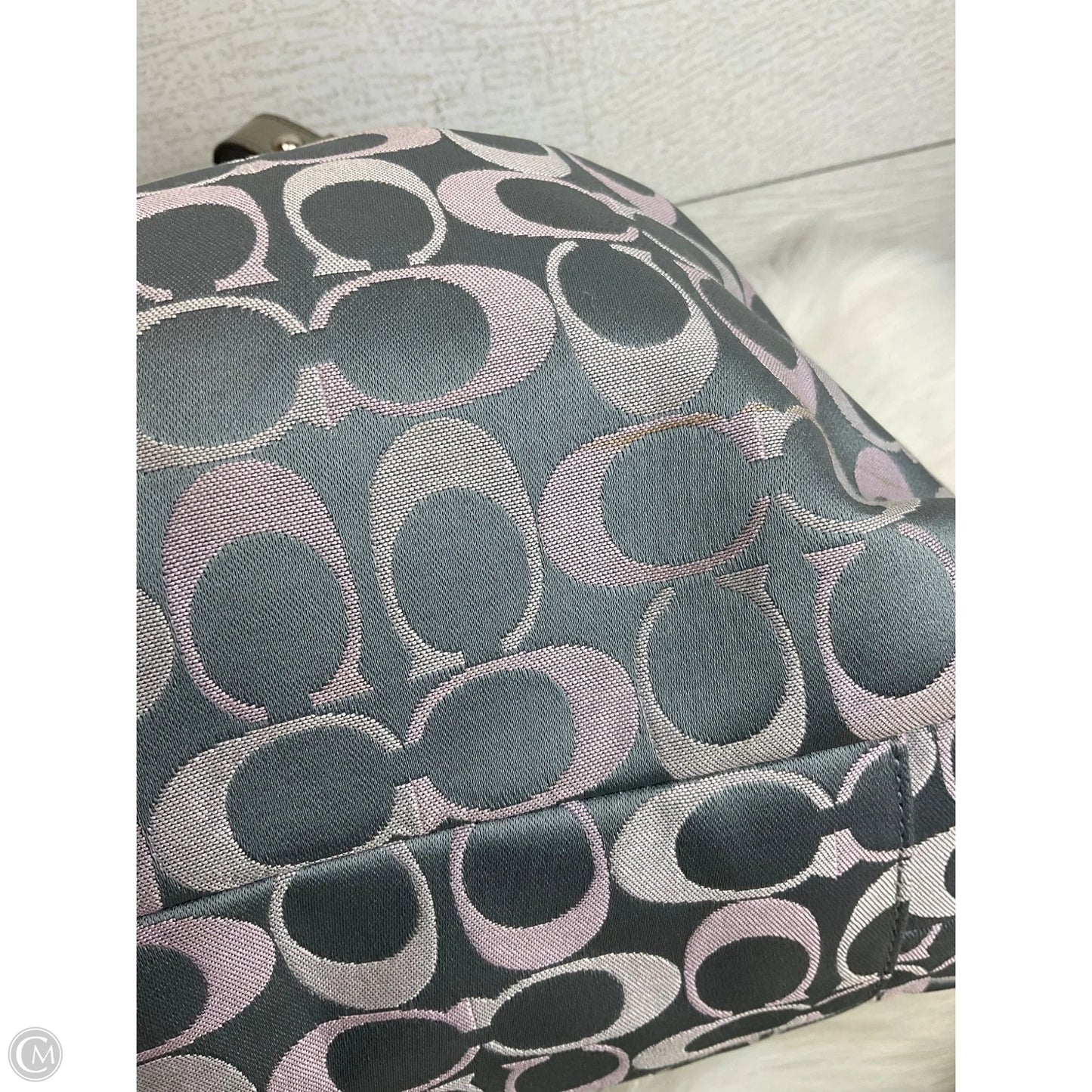 Handbag Designer By Coach, Size: Large