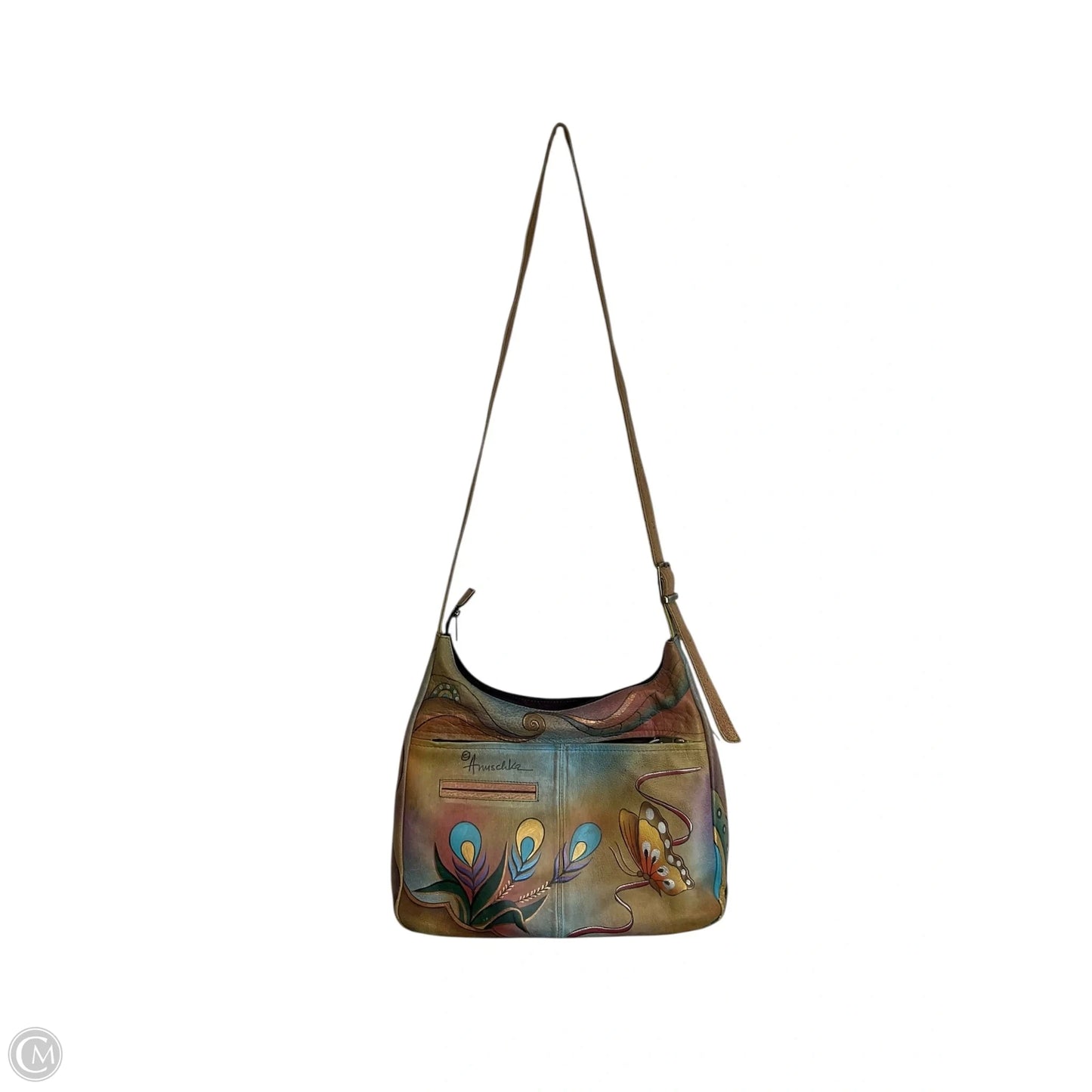 Crossbody By Anuschka, Size: Medium