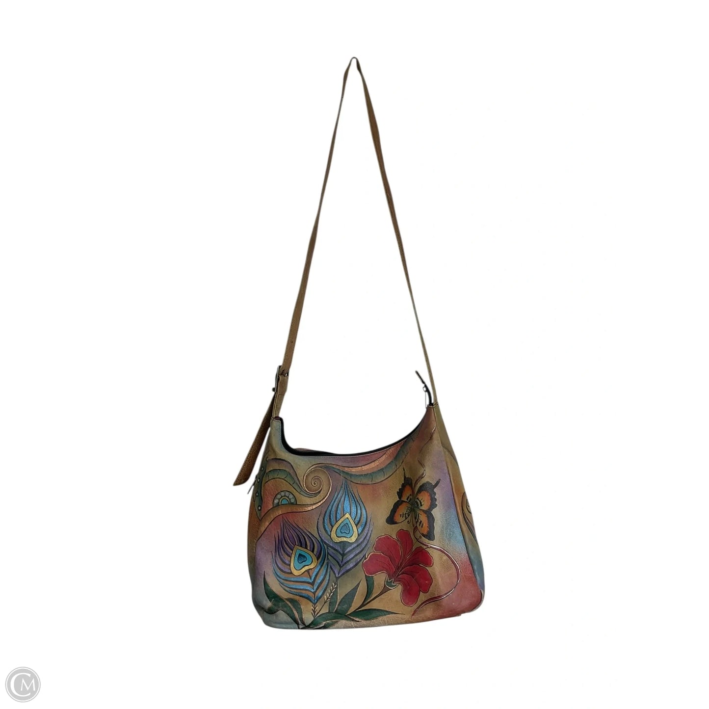 Crossbody By Anuschka, Size: Medium