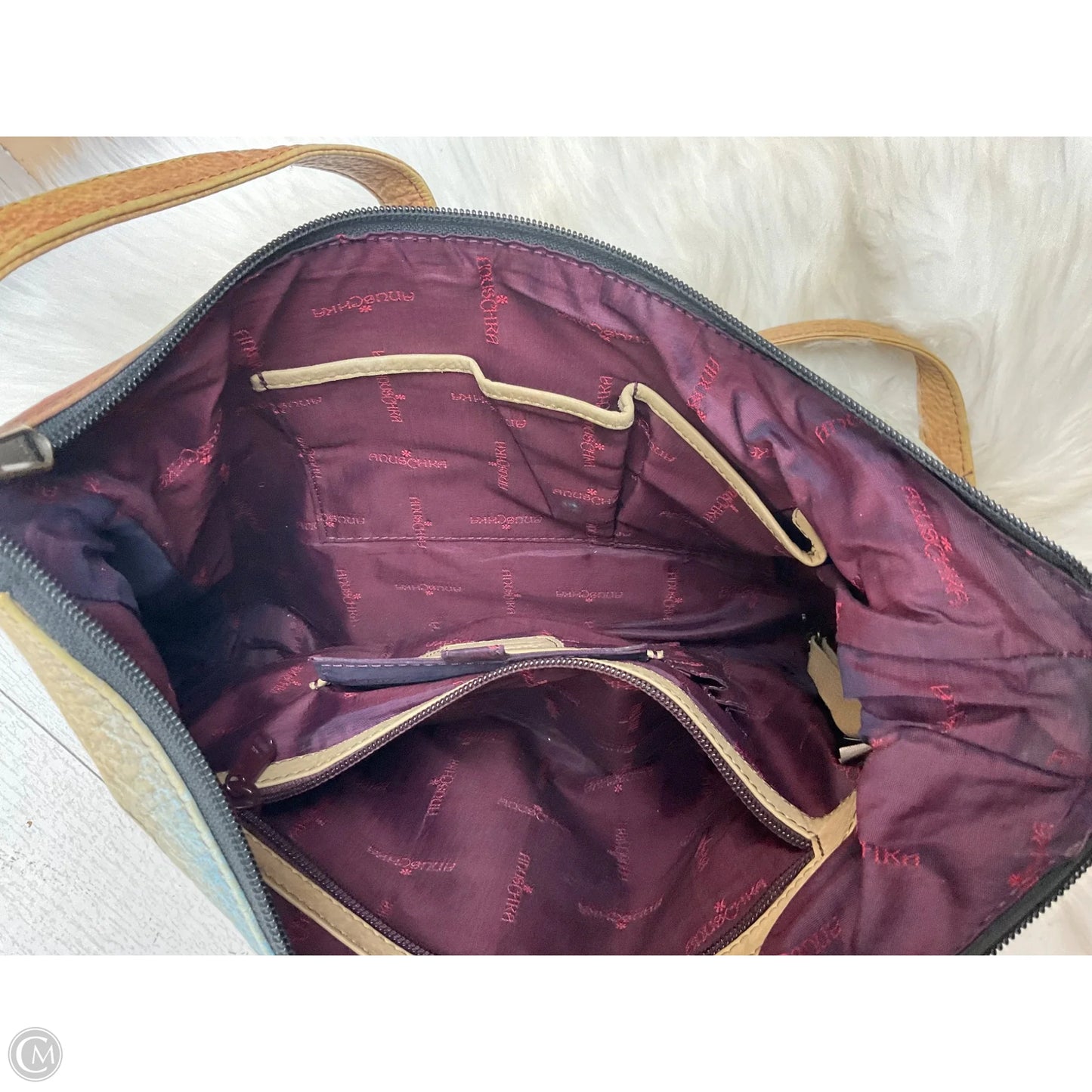 Crossbody By Anuschka, Size: Medium