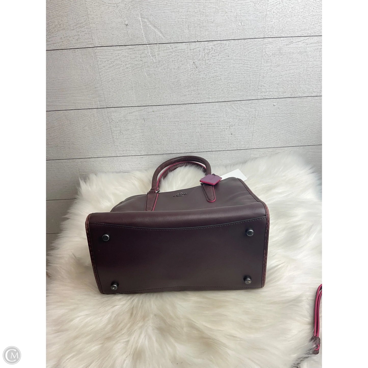 Handbag Designer By Coach, Size: Medium