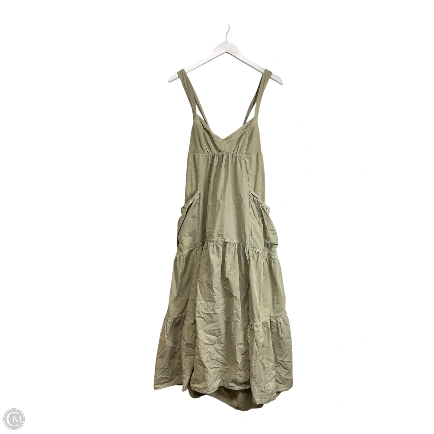 Dress Casual Midi By Daily Practice By Anthropologie In Tan, Size: M
