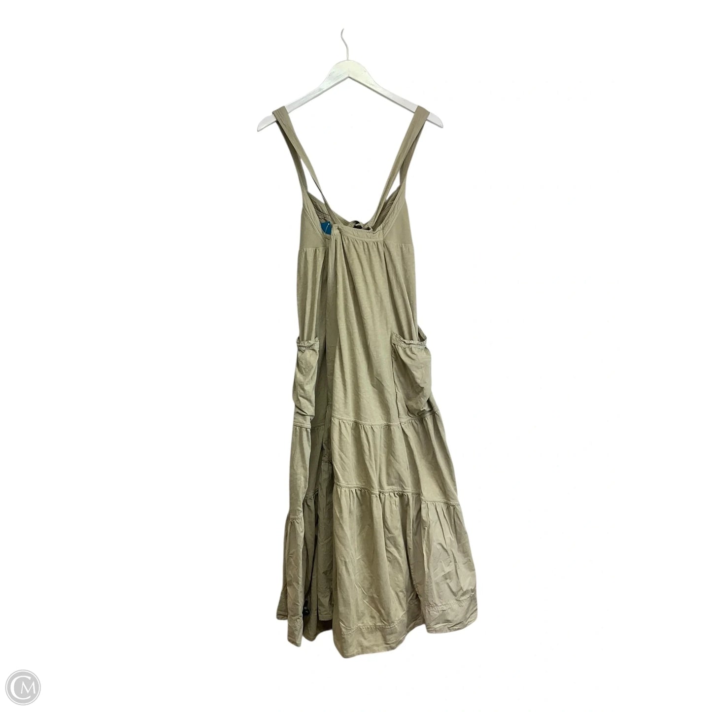 Dress Casual Midi By Daily Practice By Anthropologie In Tan, Size: M