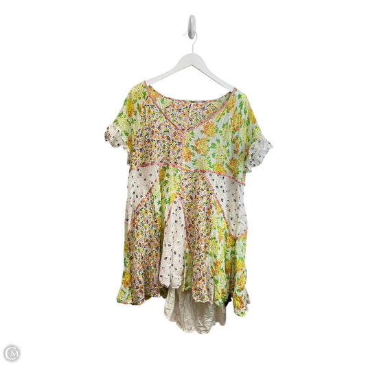 Dress Casual Short By Free People In Floral Print, Size: M
