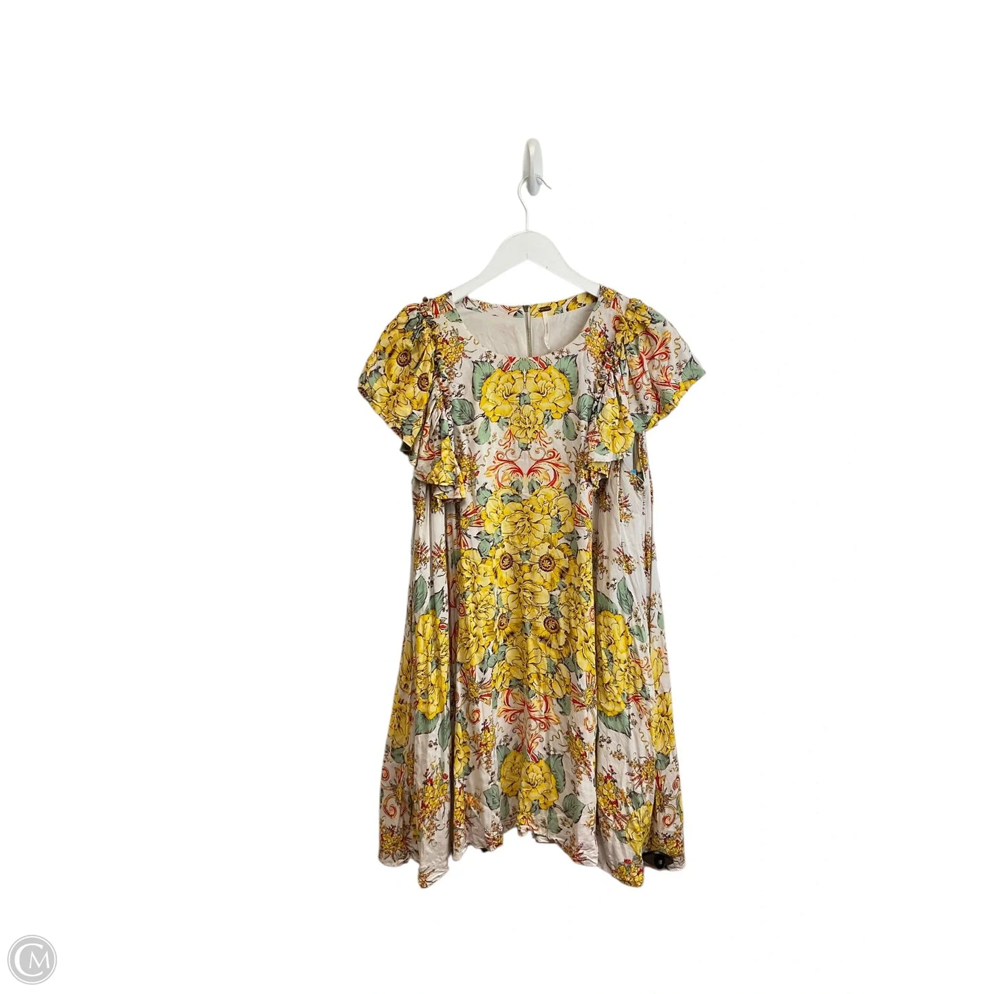 Dress Casual Short By Free People In Floral Print, Size: M