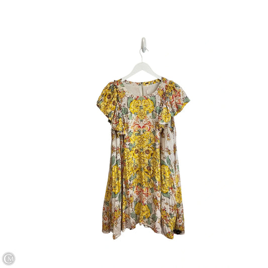 Dress Casual Short By Free People In Floral Print, Size: M
