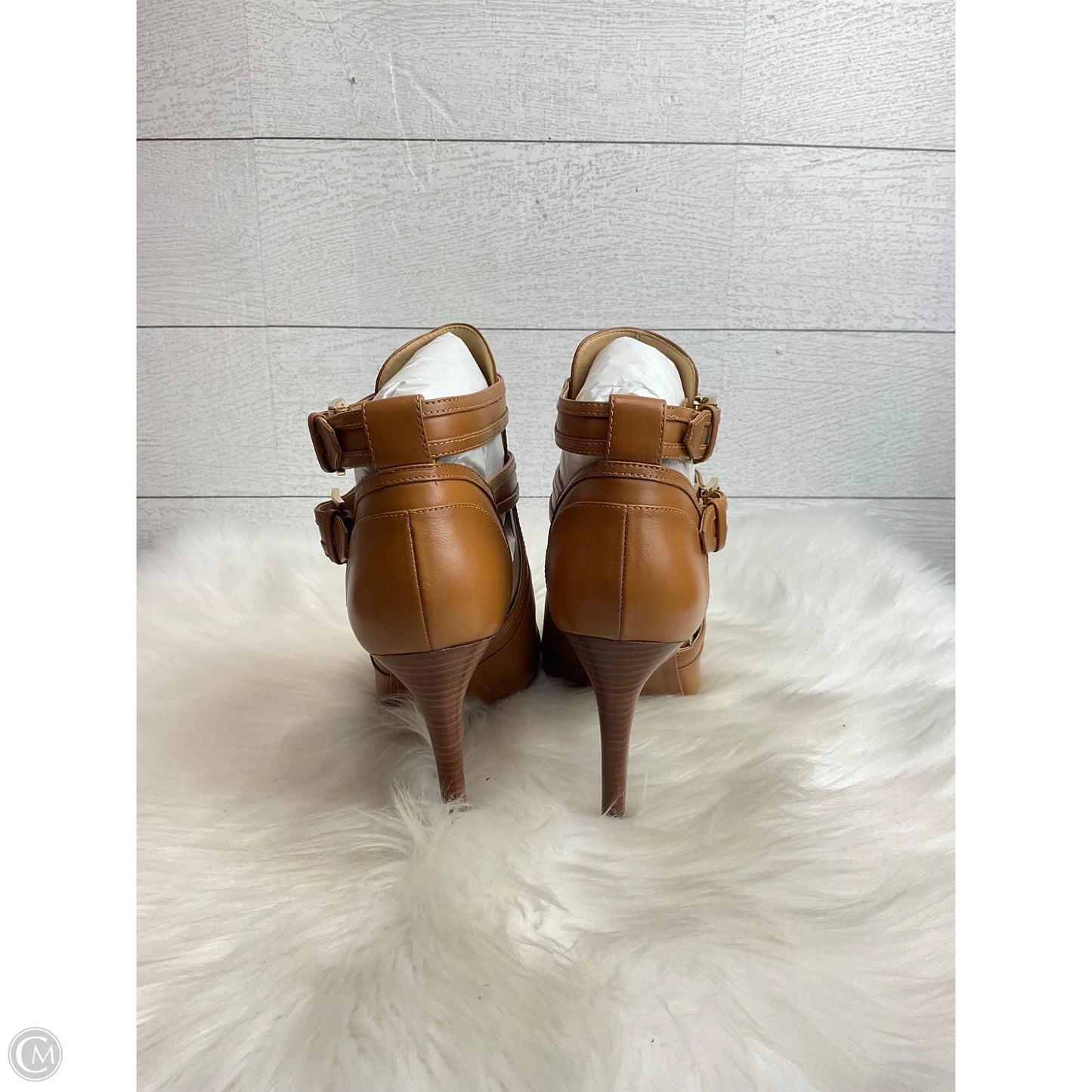 Shoes Designer By Michael Kors In Brown, Size: 9