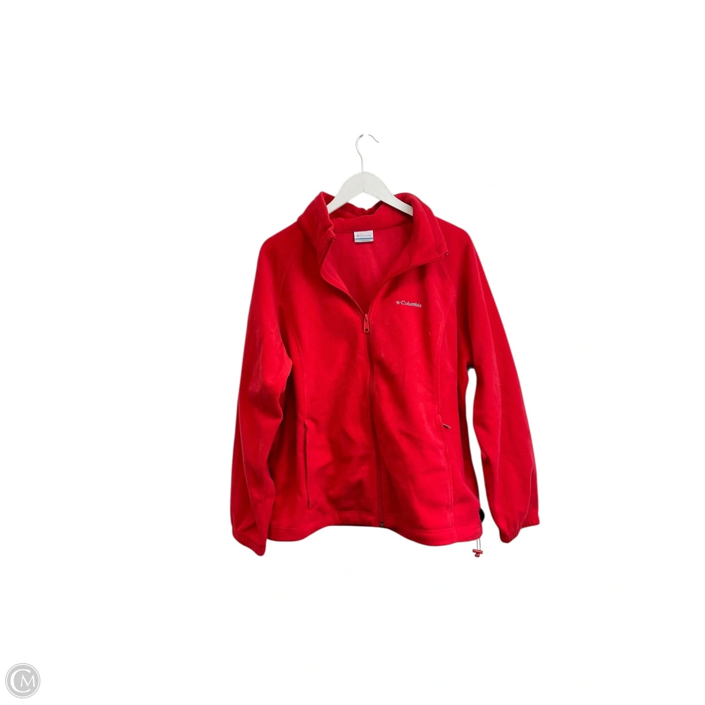 Jacket Fleece By Columbia In Red, Size: 2x