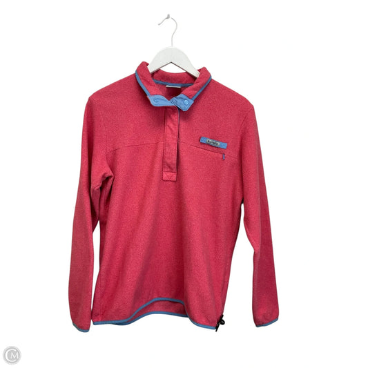 Jacket Fleece By Columbia In Pink, Size: L