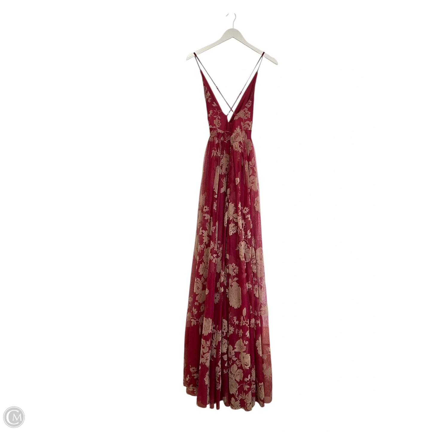 Dress Party Long By Clothes Mentor In Red, Size: S