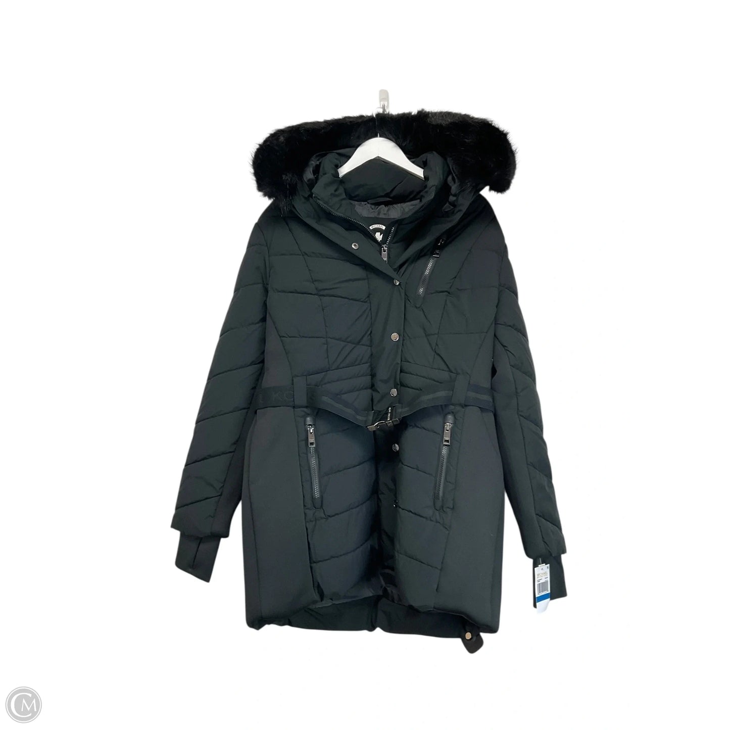 Coat Parka By Michael By Michael Kors In Black, Size: Xl
