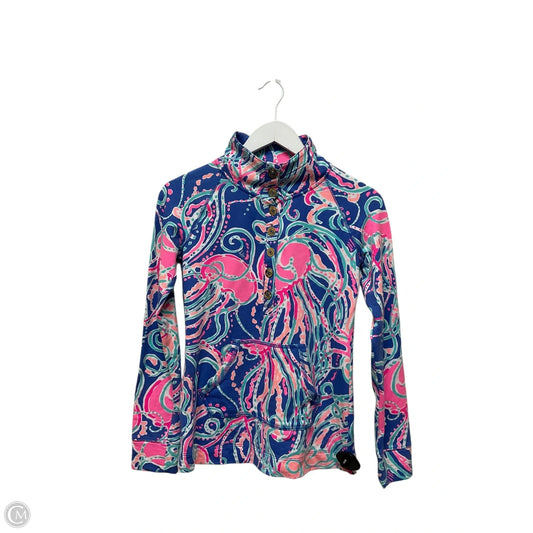 Jacket Designer By Lilly Pulitzer In Blue, Size: Xxs